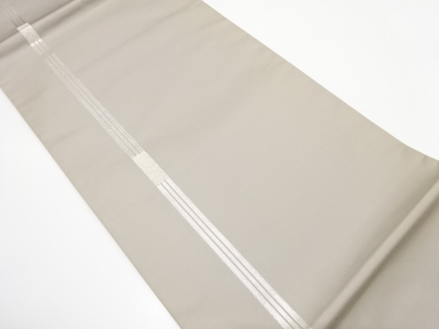 アンティーク　縞模様織り出し袋帯（材料）